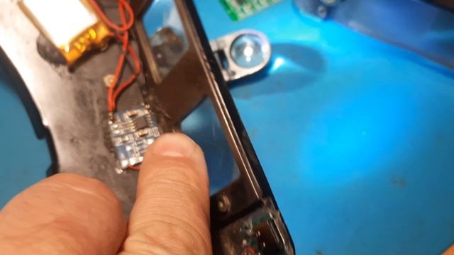 БЛ-2-7, Лупа налобная 1.25х с дополнительной линзой 7х. Подсветка своими руками.