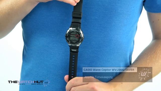 Casio Wave Ceptor Watch WV 200U 1AVER