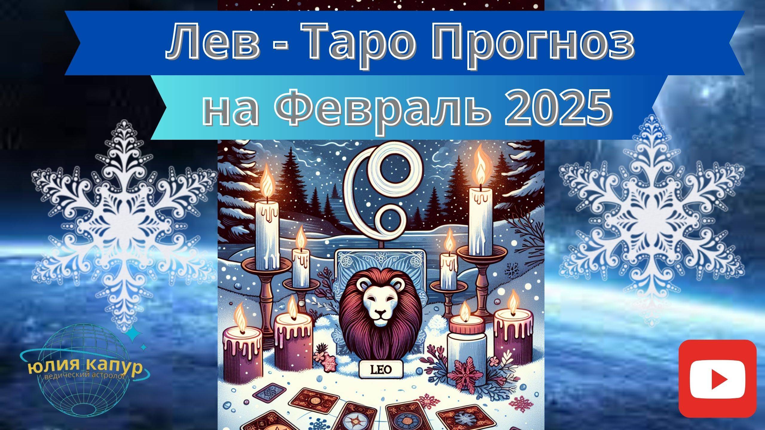 ЛЕВ ♌ - ТАРО ПРОГНОЗ НА ФЕВРАЛЬ 2025 от Юлии Капур