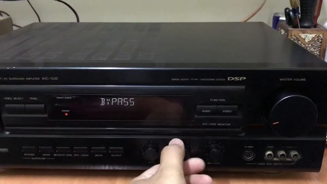 Test denon avr plus jmlab speaker