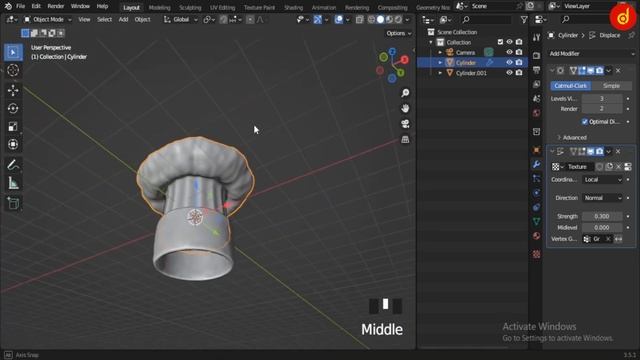 Blender Chef Hat 3D Modeling | Chef Hat 3D Modeling