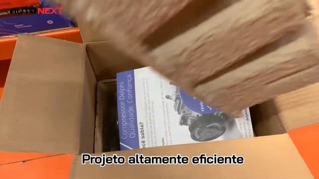 UNBOXING Compressor Delphi para Ar-Condicionado