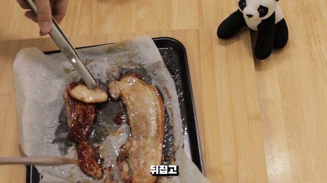 [sub]초간단 레시피로 집에서 맛있게 해먹는 🌶고추장 삼겹구이🥩(에어프라이어ver.)