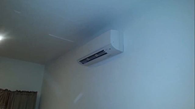 Ductless Air conditioning installation   Mitsubishi MSZ D30NA