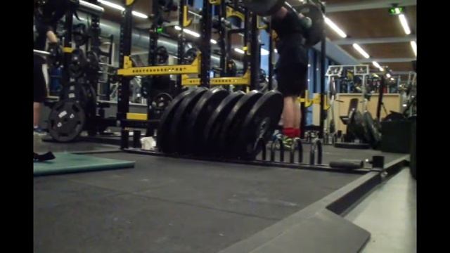 Kyle Keough Squats and 2.5" Deficit Deadlifts 1/27/13