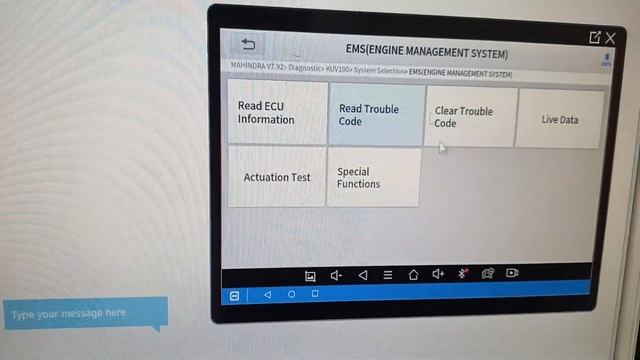 #XTOOL# Map Senser Fault Code P0107 Mahendra TUV 100 With help Xtool PS 70 Pro 🇮🇳📞 8527147745