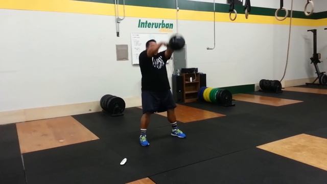 HIGA MONSTER 20 swings w/132 lbs kettlebell