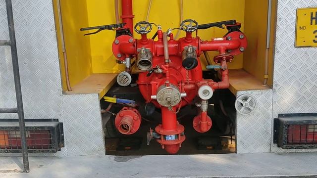 How to working fire tender centrifugal pump operation(Fire Safety)