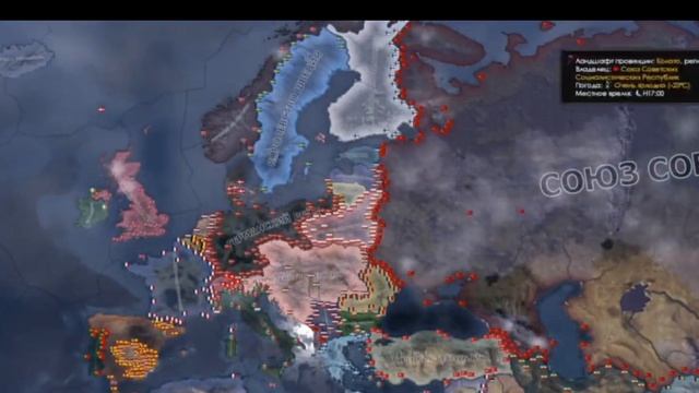 Hoi4 Timelapse What if German have German Empire Land, Hungary have Austria-Hungary Land