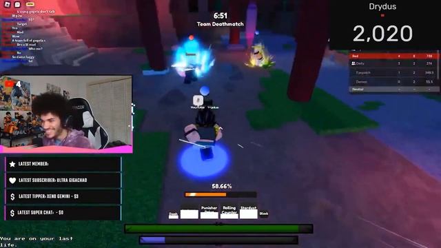 ITS YA BOIIII, GOGETA!!!! - My Roblox AU:Reborn Experience