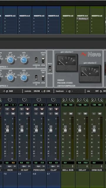 Best plugins for mix bus compression!! #audioengineer #mixbus #audiotip #compression #producer