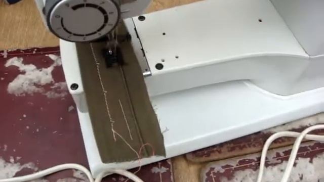 Antique Old Vintage  Swiss  TSP Elna  Electric Sewing Machine See Video