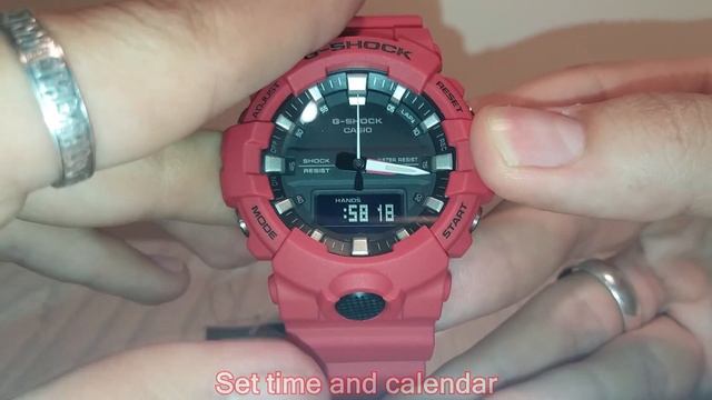 Casio G-Shock GA-800-1AER, GA-800-4AER SERIES