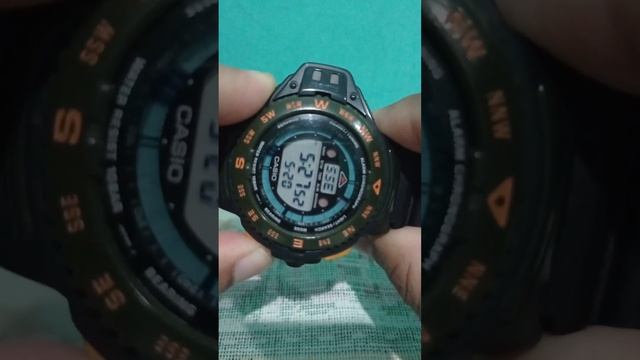 review casio cpw-200 vintage compass watch