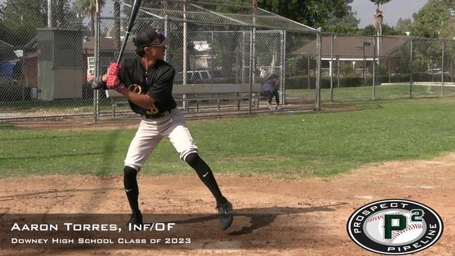 Aaron Torres Prospect Video, Inf OF, Downey High School Class of 2023