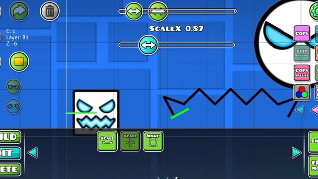 сделал ПИЛУ ИЗ СЕБЯ в geometry dash!