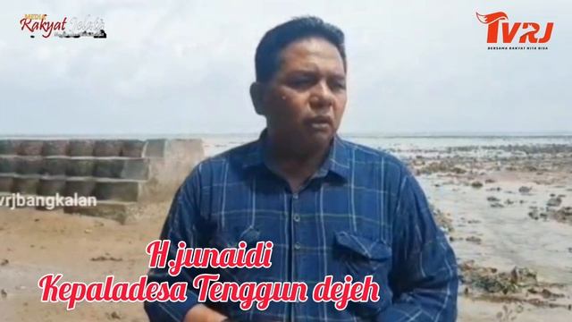 Desa Tenggun dejeh kec kelampis kab Bangkalan jawa timur perlu penangkis air laut