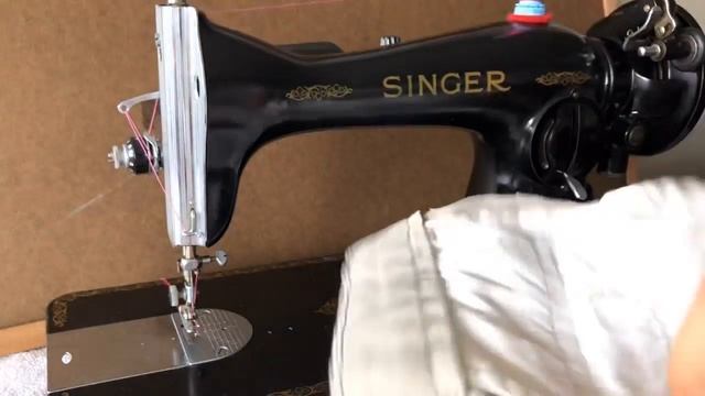 THE TOUGHEST EVER MADE! Singer 15-91 is Ready!  If This Machine Can't Sew It, You Need an Industria