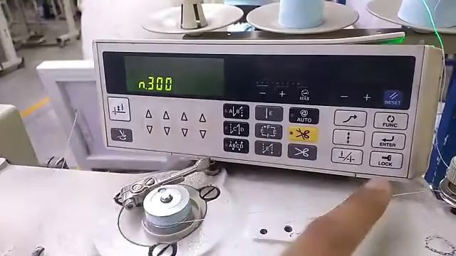 How we start the counter in 8752 brother two needle