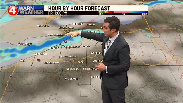 Heavy snow intensifies tonight; 2-3″ per hour possible