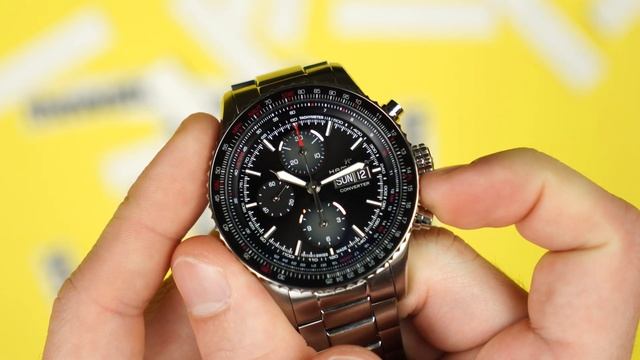 Чоловічий наручний годинник HAMILTON Khaki Aviation Converter Auto Chrono H76726130 від THEWATCH