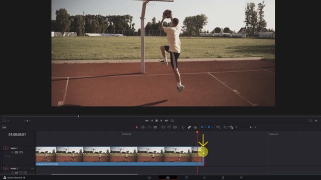 How to FREEZE FRAME of a video _ Davinci Resolve 18 Tutorial