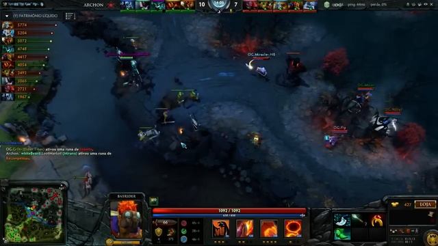 OG x Team Archon -Major Shanghai - Grupo C - Jogo 2 com @SangueV