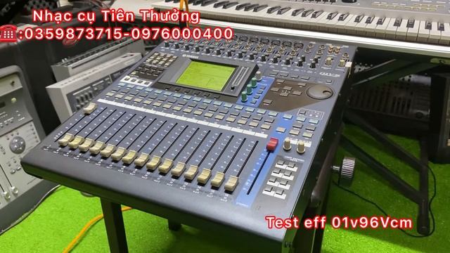 Test eff Mixer Yamaha 01v96 Vcm ae tham khảo .☎️:0359873715 Thưởng võ