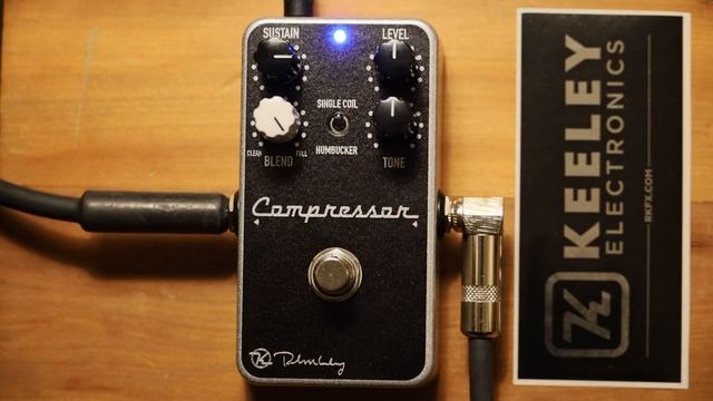 Keeley Compressor Plus Demo: recommended settings from the manual. Just playing, no talking.