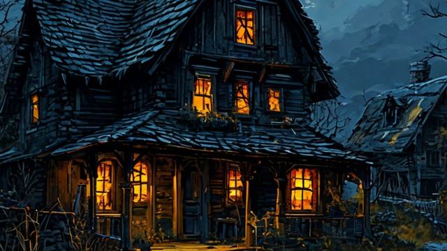 Страшная история про заброшенный дом на краю деревни