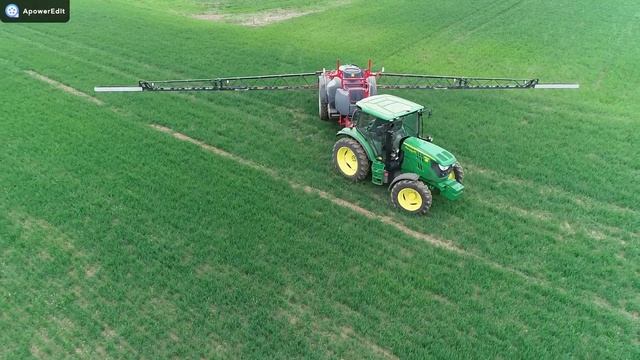 Wheat spraying 2019 Horsch Leeb 4AX/Пръскане на пшеница2019|DJI|.|Bulgaria 2019|