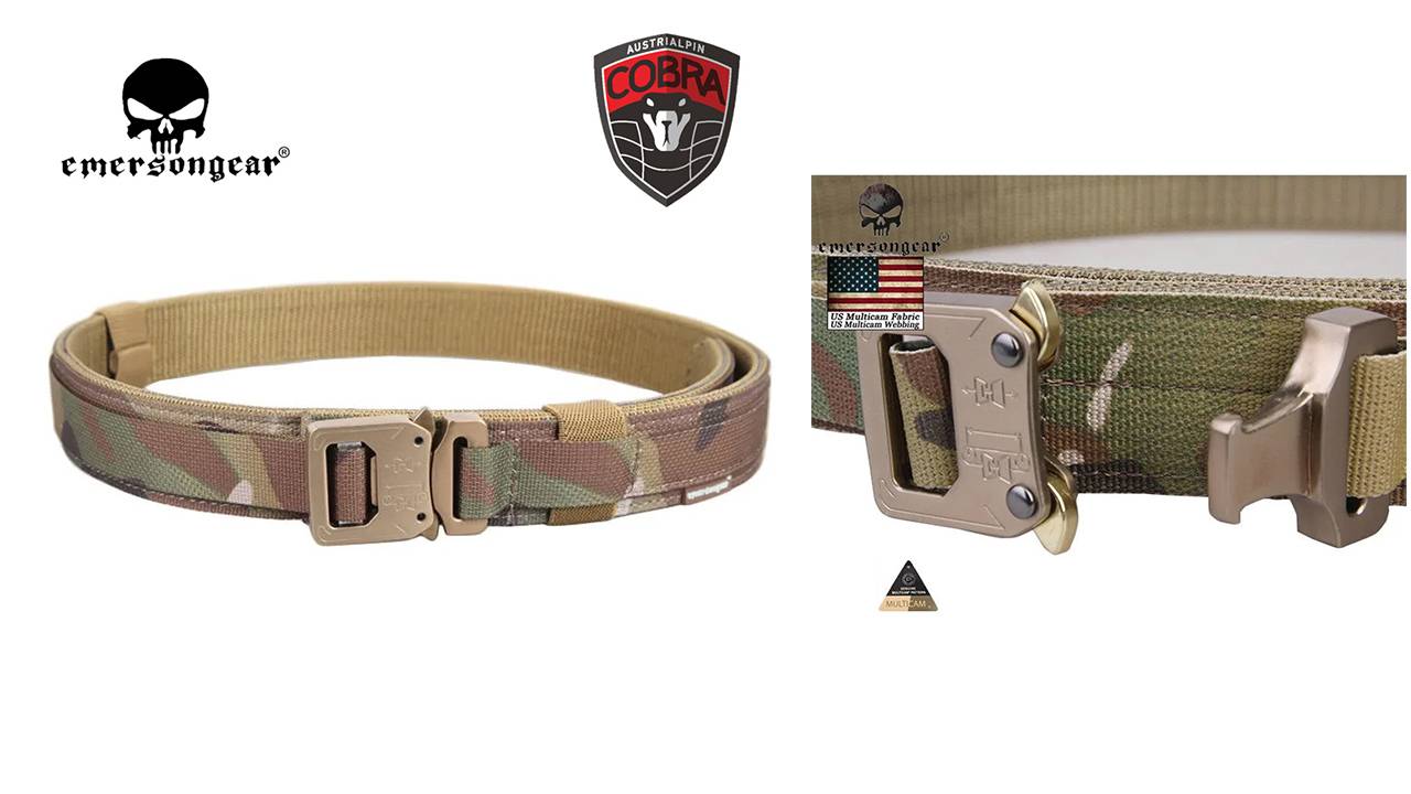 Обзор стрелкового пояса EmersonGear Hard 1.5 Inch Shooter Belt