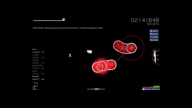 OSU! ~ DJ S3RL - Friendzoned [Slayed's Insane]