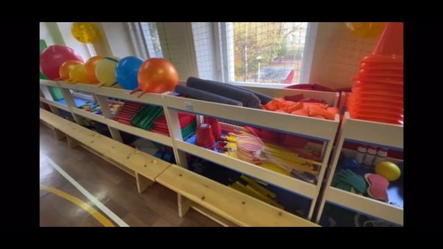 Предметно-пространственная среда спортивного зала.