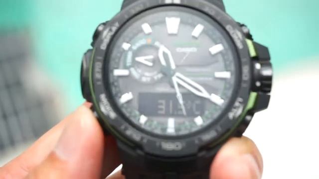 CASIO旗艦錶款體驗會-PRW-6000 MODE功能鍵操作
