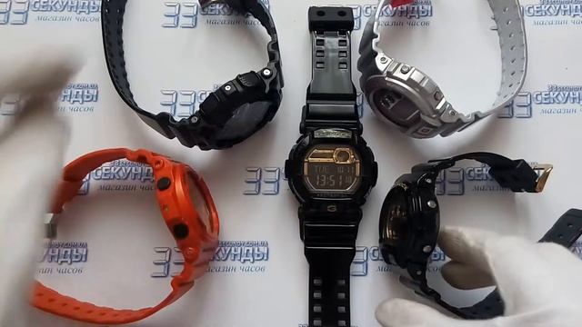 Подборка часов casio g-shock №3 в магазине часов 33 Секунды.