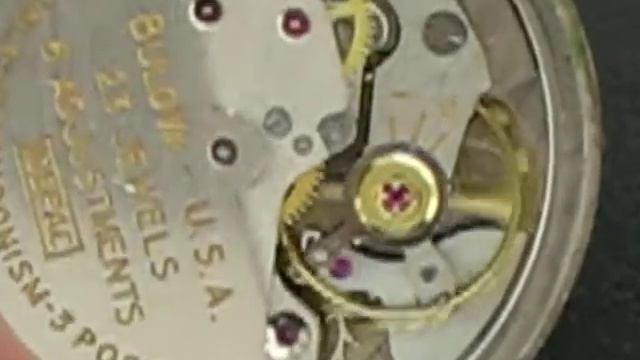 Bulova Automatic Watch Movement with 12 Diamonds on Dial - 10BPAC, 23 Jewels