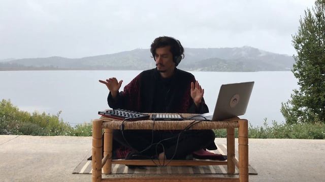 White Flamingo (Short Live Set) ORGANIC ETHNIC DOWNTEMPO @ Lago Vichuquén