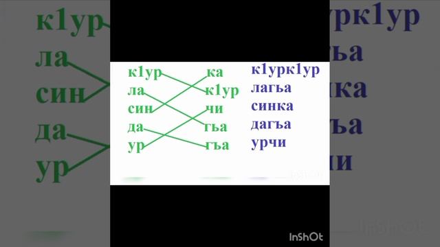 Интерактивная игра на даргинском языке.