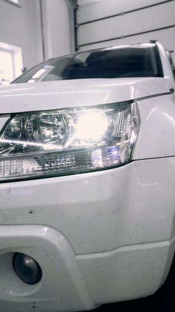 Установка светодиодных линз Suzuki Grand Vitara
