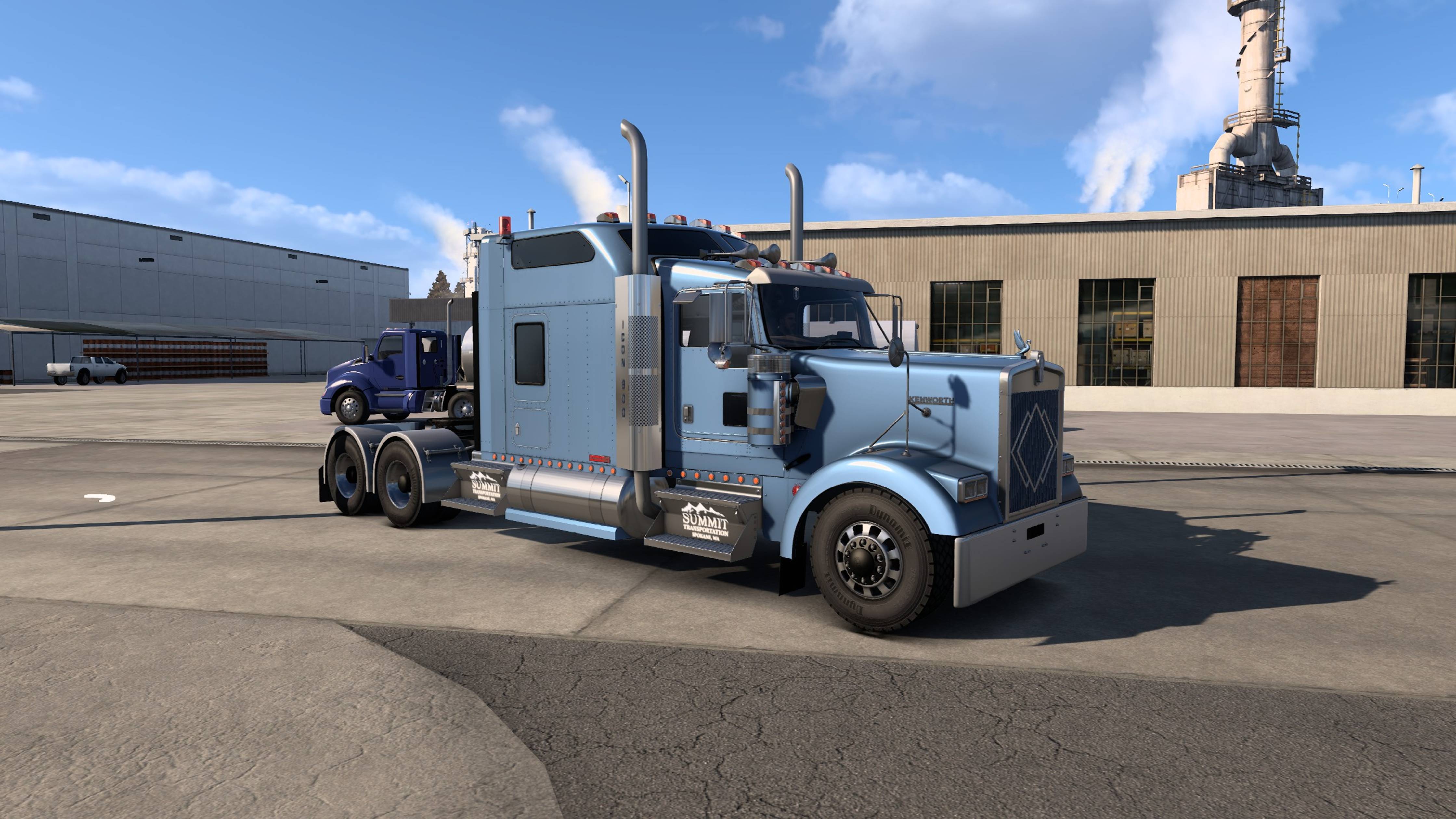 American Truck Simulator. KW900 Жеки Рудакова с мотором EVR VOLVO (2)