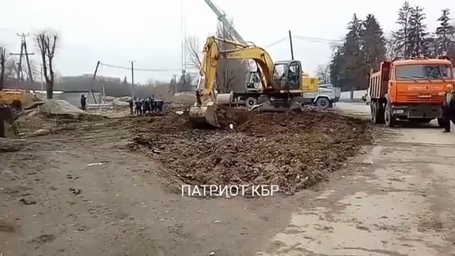 Демонтаж 2 го ходового пути в Нальчике