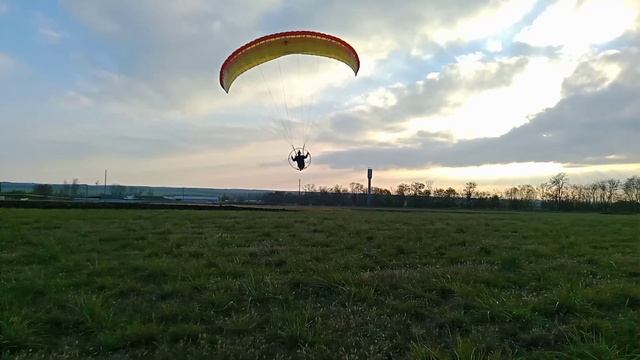 Полёт парамотора JPX 25