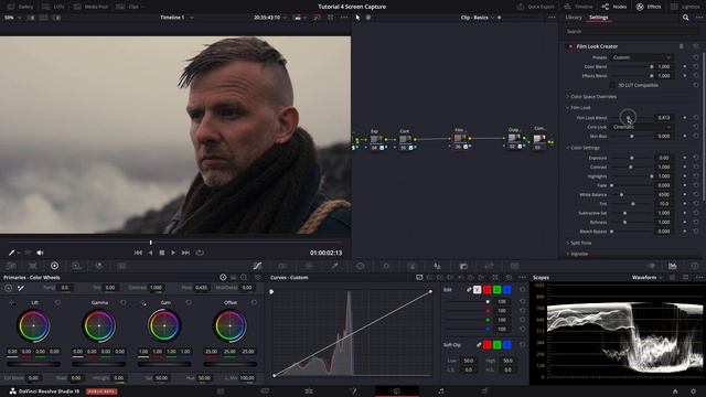 Hollywood-Style Color Grading with Film Look Creator   #DavinciResolve19 #Tutorial #Cinematic