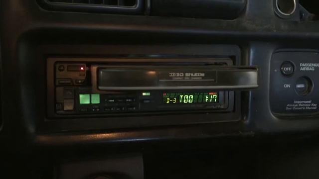 Alpine 3 disc in-dash changer!