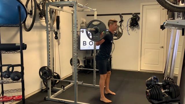 Bar Back Squat