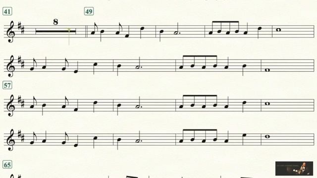 Rudolph the Red Nosed Reindeer Jazz Combo Swing Style Solo Alto Saxophone Sheet Music_480p_MUX