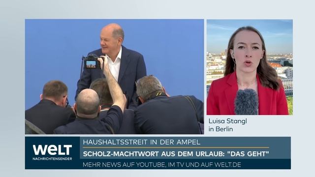 AMPEL-KRISE: Machtwort von Scholz! Kanzler schaltet sich beim Haushalt ein - Konflikt mit Lindner