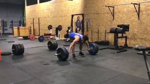 16 Year Old 235 (106 kg) Snatch