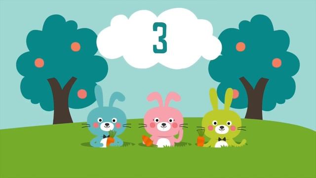 Five Little Bunnies Song for Kids  Easter Bunny Song  Nursery Rhymes  The Kiboomers